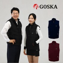 [KT알파쇼핑]고스카 USB 스마트 발열조끼 골프 낚시 보온 열선 발열 조끼