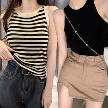 주디앤 여성 릴린 민소매 나시티 2P