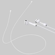 [모비딕컴퍼니] 스마트폰촬영장비 디지털이어셋 이어캡 개인방송장비 선없는이어폰 phiao, 잇★ 에어팟 무선 블루투스 이어폰 분실방지 스트랩 줄, 잇★ 블랙