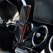 벤츠 E클래스 W213 핸드폰 거치대 받침대 홀더, 블랙, 1개