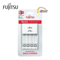 후지쯔 Ni-MH 충전지 AAA/AA 고속 충전기 FCT344