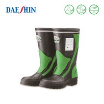 KCS인증 대신 정전 내화학 안전장화 화학물질15종 정전기방지 미끄럼방지 1등급 DS-내화학-05 작업화 안전화