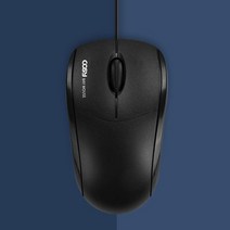 [코시] 우수한 그립감 간편한 설치 베이 옵티컬 유선마우스