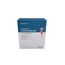바이탈슬림 다이어트 올인원 데이, 2600mg, 30개