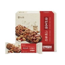 농협 국산오곡 그래놀라 단백질바 (30gX4개입) 3BOX