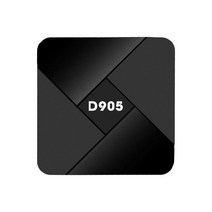 ott셋톱박스 샤오미미박스 ott 셋톱박스 셋탑박스 EMUELEC 카드 게임 지원 스마트 TV 박스 안드로이드 7.1 D905 Amlogic S905L 2.4GWifi 4K 넷플, Eu 플러그+1GB 8GB
