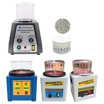 금속 바렐기 보석 세척기 핀광택기 자석 연마기, KT100 독립형