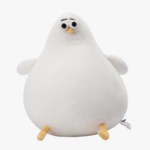 귀여운 뚱뚱한 덴마크 갈매기 인형 쿠션 베개, 오디 피규어, Scm