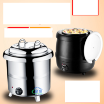 뷔페 죽 스프 진열 보온 스프통 죽통 프랜차이즈 백반, 소입덮개 304 라이너 무료 스프스푼