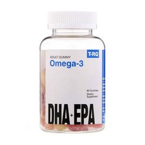 T-RQ 오메가3 DHA EPA 구미젤리 60개