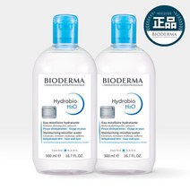 바이오더마 [바이오더마] 클렌징워터 하이드라비오 H2O 500ml 2개, 단품없음
