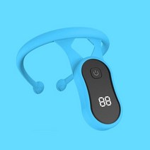 고주파온열 마사지기 치료기 가정용 초음파 리프팅 셀룰라이트 바디 슬리밍 물방울리프팅 홈케어 휴대용 림프 진정 쉐이핑 목 악기 마사지 도구 지능형 자세 교정기 스마스 선물, b, 파란색