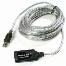 Coms 리피터 케이블 이상 연장시 사용 길이 USB2.0 5m, 단일수량