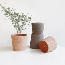 이태리 고급 수제토분 바소 러스틱 앵글 실린더 테라코타 수입 토분, 아레나