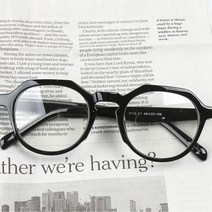 더브릴레 남자 여자 두꺼운 투명 스퀘어 오버 뿔테 안경테 자외선 블루라이트 차단 안경테