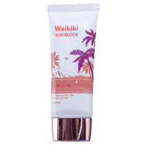 와이키키 선블록 무기계 백탁현상 끈적임 없는 SPF50+ PA++++ 수분 촉촉한 와이키키 선크림