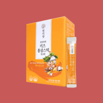 천지양 튼튼쑥쑥 키즈 홍삼스틱 망고맛 1박스 100포 50일분 어린이홍삼 성장기 면역력
