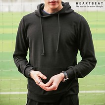 하트비트 트레엡 후드티 베이직핏 무지 긴팔 티셔츠 커플룩 단체복 남자 여자 남여공용 커플티 빅사이즈 단체티