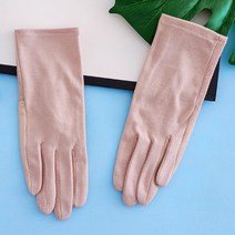 신페이드 여성 무지 장갑 봄 여름 운전 자전거 등산, 인디핑크