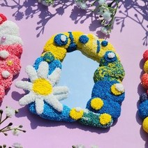 컬러 볼클레이 폼거울 만들기