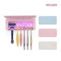 아이리버 프리미엄 UV LED 칫솔살균기 TM-7500U, 러블리핑크