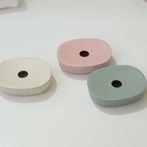₫th₫ 다용도받침 정리용품 스텐비누대 비누수납통 샤워기걸이 매립형물비누통 _₦00ea, ₪^^_ 습기에 강한 대나무 비누받침 욕실 세면대 비누, ₪^^_ 그린