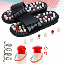 빅사이즈 기능성 지압 사무실 실내 발바닥 슬리퍼 붓기 제거 다이어트 실내화