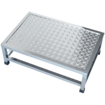 스텐 계단 1단 안전 발판 공장 디딤대 사다리 60cm, 길이 50 폭 50 높이 10 cm