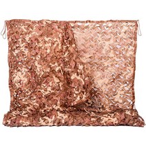 NINAT Camo Netting 6m(23피트) x 6m(20피트) 우드랜드 위장 네트 캠핑 밀리터리 사냥 사격용 자외선 차단 네트, 150D 6.5ft x 10ft(2M x 3M)