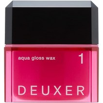 일본직발송 6. 번호 3 DEUXER (듀서) 아쿠아 그로스 왁스 1 80G B001EZ0IGQ, 1PCS X 1, One Color