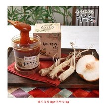 조청 2종세트 (배도라지조청1kg+인진쑥 조청1kg) 2kg