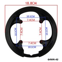 mtb 자전거 유니버설 크랭크 커버 캡 자전거 체인링 크랭크 세트 체인 ​​휠 가드, 01 G4WN-42