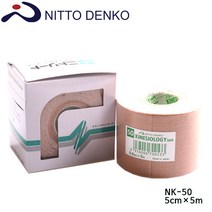 일본수입 니또텐코 키네시올로지 테이핑테이프 5cmx5m, 1개