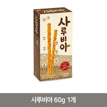 사루비아 60g 1개 아이 간식 곽과자 과자 스낵, 본상품