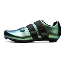 Santic 유니 사이클링 신발 자전거 신발 실내 사이클링 신발 Look Delta & Peleton에 적합 Green-e, 10.5