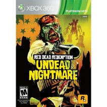 XBOX360 XBOX게임 엑스박스360 Red Dead Redemption: 언데드 악몽 133044, 엑스박스 360, 1개