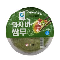 청정원/와사비쌈무(냉장) 340g, 1개
