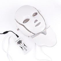 LED마스크 얼굴 마사지기 색 페이셜 기계 라이트 광자 치료 여드름 과 목 세트 뷰티, 재시도 상자 없음