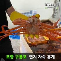 이츠올릿 포항 구룡포 연지 자숙 홍게 3kg 속초 포항 홍개 주문진 영덕 박달 대게, 일반용 B급_3kg 12미 (수율 70%내외)