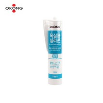 오공 곰팡이억제 욕실용 실리콘 300ml 투명 백색 택1 썬라온, 색상_투명