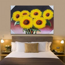 쇼핑아트 꽃유화액자(9060) (7) 액자, 2