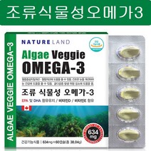 알티지 식물성오메가3 미세조류 저온초임계추출 ncr 스키조키트리움 DHA 식물성 NON-GOM 불포화지방산 콜레스테롤 혈관청소 두뇌건강 임산부 추천, 1