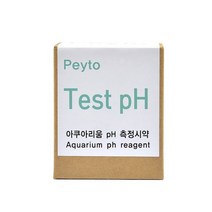 페이토 PH 테스터 시약 키트 수족관 산성도 수질 측정, 없음