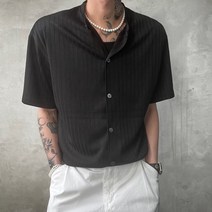 남자 여름 반팔 가디건 4color