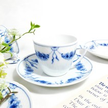 (특가)덴마크 로얄코펜하겐 엠파이어블루 커피잔 빙앤그뢴달 커피잔세트 영국찻잔