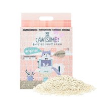 펫파운드 어썸두부 나노입자 고양이모래 오리지널 2.8kg 6개, 없음