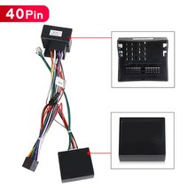 폭스 바겐 passat b6 b7에 대 한 Canbus 상자와 16Pin 와이어 하네스 어댑터 cc 안 드 로이드 자동차 라디, 02 40PIN cable CAN