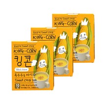 달콤하고 고소한 킹콘 10T x 3개 아침식사대용, 킹콘 10Tx3개
