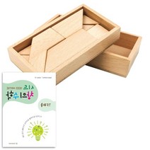 6세유아 놀이학습 수학교구 TF 도형퍼즐 7세퍼즐 입체도형, 교구 + 교재