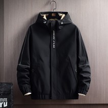 Mayfox 남성 빅사이즈 바람막이 점퍼 후드자켓